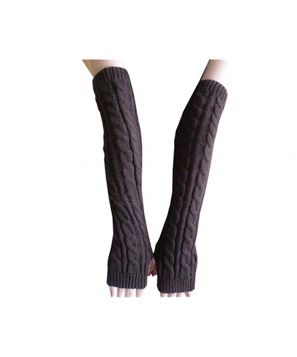 Dreamdress Knitted Gloves Fingerless Mittens