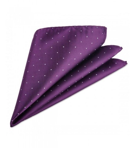 Purple Pocket Jacquard Handkerchief ciciTree