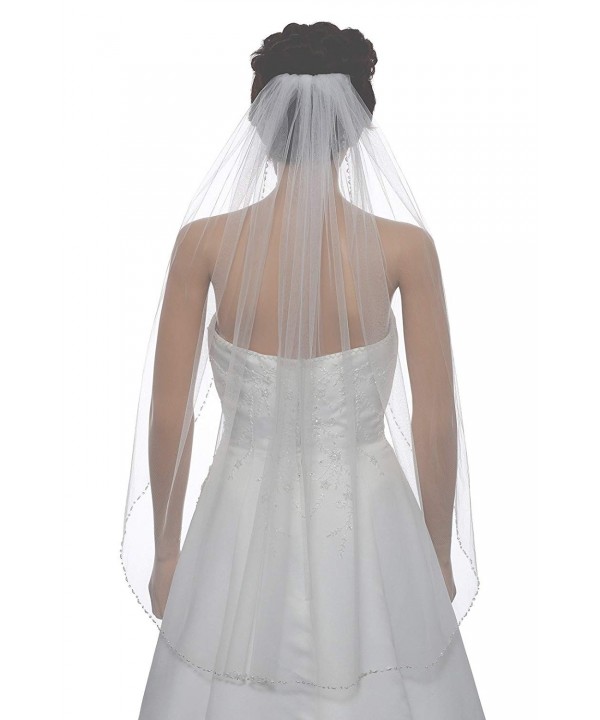 Pearl Crystal Beaded Bridal Wedding
