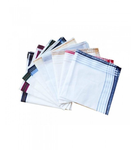 Styles Classic Striped Handkerchiefs Pack 40cm