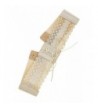Skelapparel Leather Corset Elastic Ivory