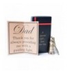 Dad Gifts Keychain Fathers Daughter