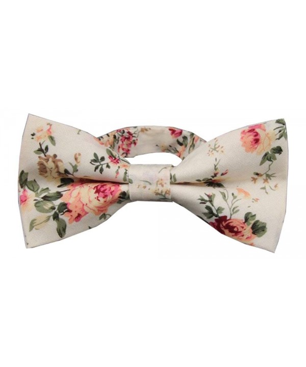 Menswear Pre Tied Floral Adjustable Wedding