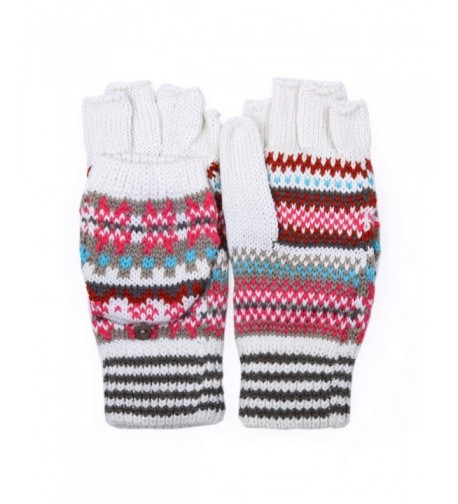 GYSEASON Clamshell Acrylic Knitted Mittens