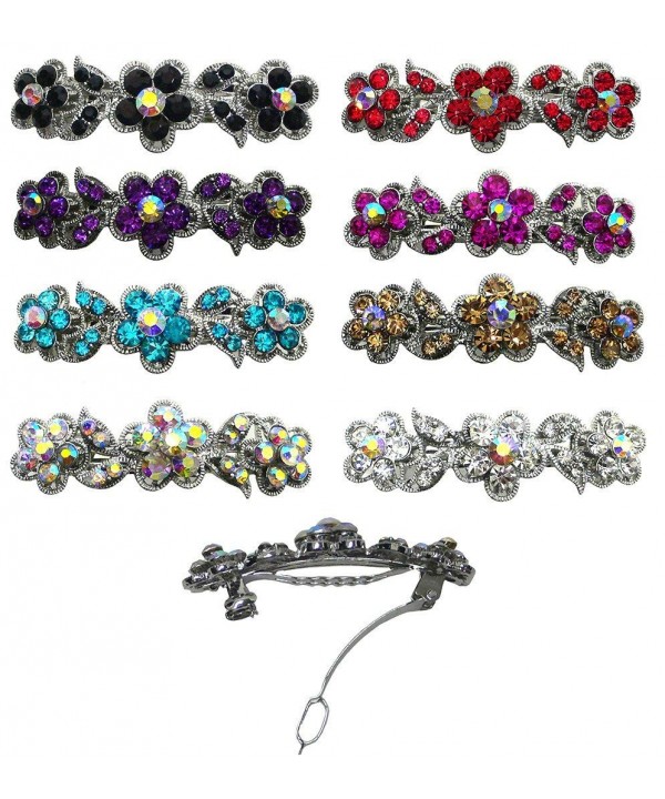 8 Pack Barrettes French Sparkling U86250 1338 8 8 Pack Barrettes French Sparkling U86250 1338 8
