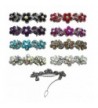 8 Pack Barrettes French Sparkling U86250 1338 8