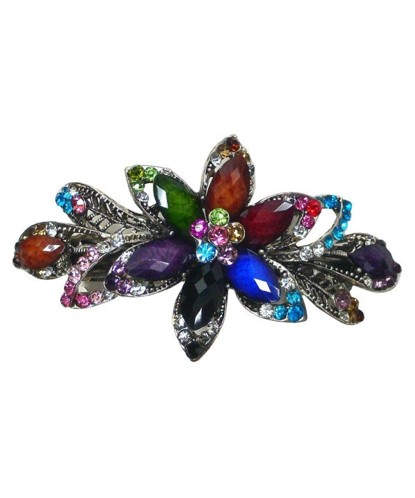 Gorgeous Barrette Beads Crystals U86012 0014multi