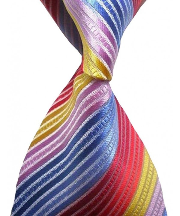 Rainbow Stripe Classic Woven Necktie