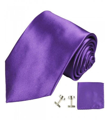 Purple Handkerchief Cufflinks Paul Malone