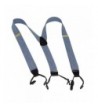 Patented Double Ups Suspenders Denim Y Back