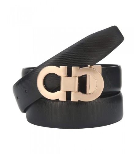 Genuine Leather Comfort Silver Buckle