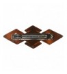 Caravan Open Squares Crocodile Barrette