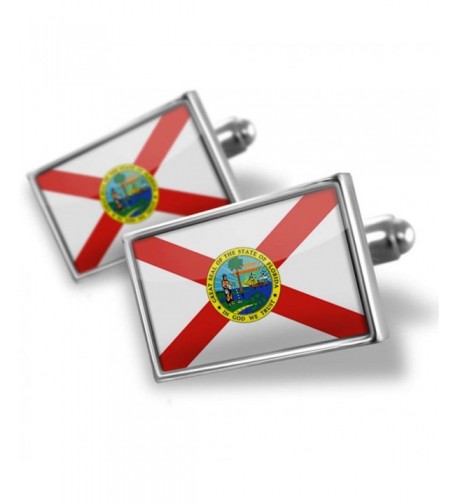 NEONBLOND Cufflinks Florida Flag region