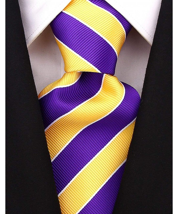 College Striped Ties Men Necktie