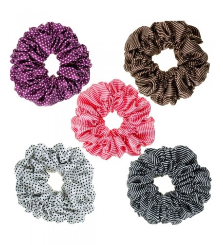 Hairstyling Scrunchies Hairbands Ponytails Different