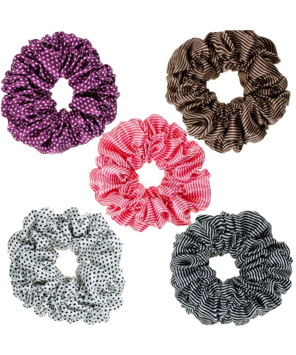 Hairstyling Scrunchies Hairbands Ponytails Different