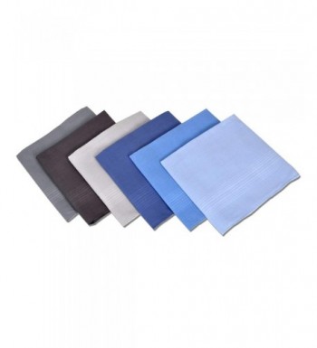 Mens Solid Fancy Cotton Handkerchiefs