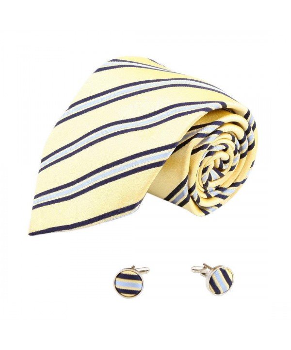 8145 Chiffon Striped Cufflinks Beautiful