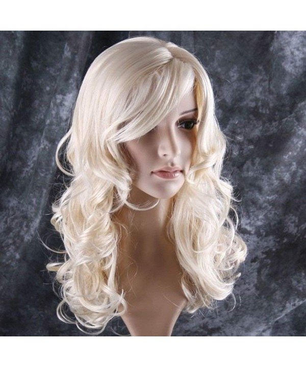 BERON Stylish Curly Blonde Perruque