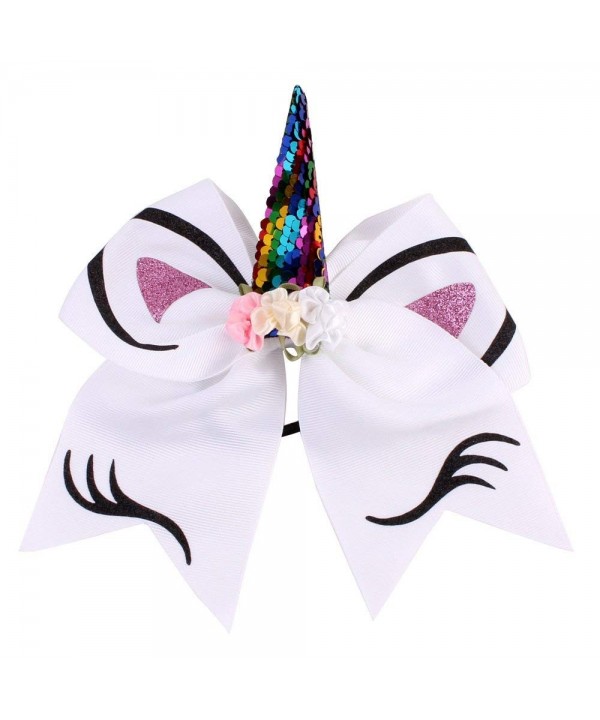 Elastic unicorn Sparkly Cheerleader Hairband