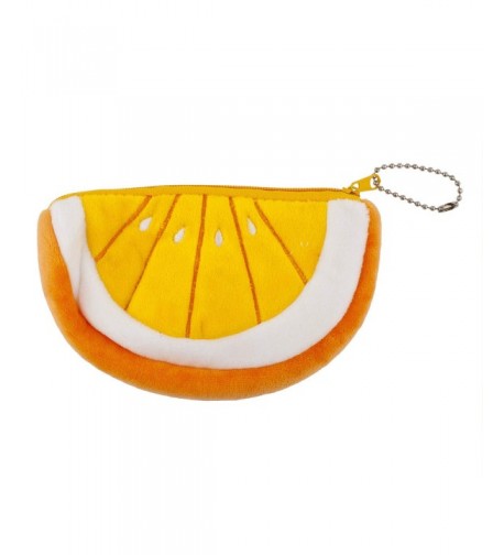 Lux Accessories Orange Novelty Keychain
