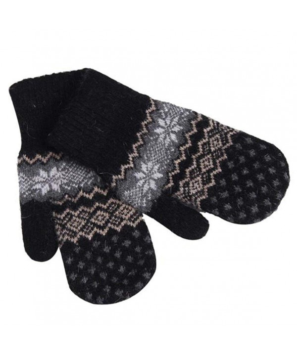 HN Snowflake Winter Mittens Gloves