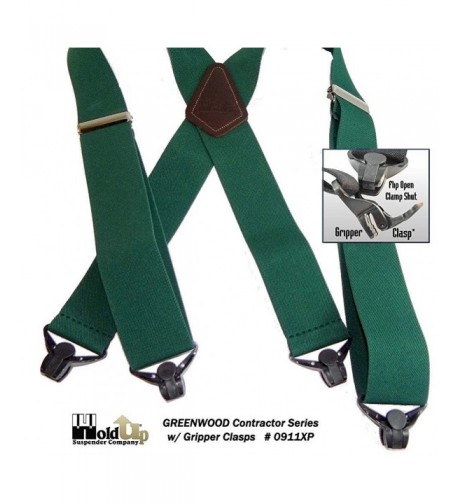 Hold Ups Greenwood Suspenders patented Gripper