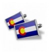 NEONBLOND Cufflinks Colorado Flag region