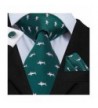 Hi Tie Dolphin Pattern Necktie Cufflinks
