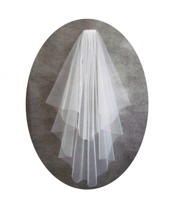DingDingMail Layer Wedding Veils Bridal