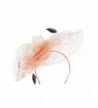 Colored Feather Fascinator Circle Shaped