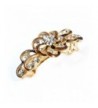 TOOGOO Plastic Rhinestone Barrette Hairpin