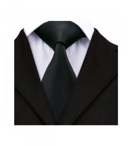 Black Solid Business Formal Classic
