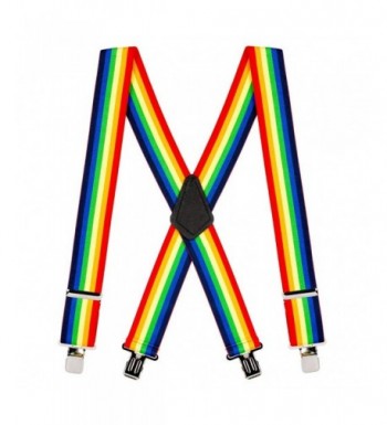 Suspender Store Rainbow Striped Suspenders
