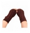 Womens Crochet Fingerless Gloves Typing