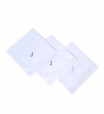 Umo Lorenzo Cotton Monogrammed Handkerchiefs