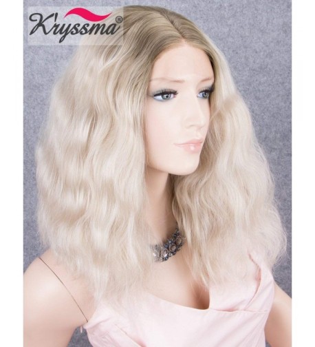 Kryssma Blonde Synthetic Fashionable Resistant