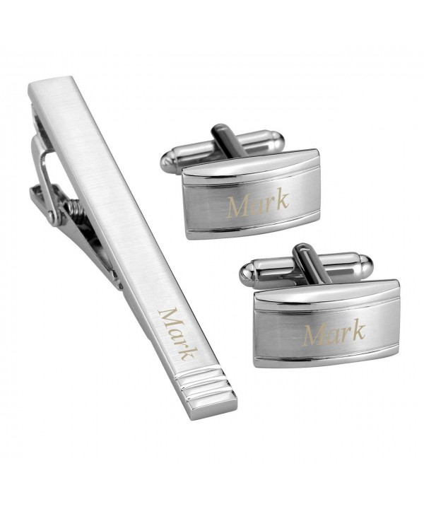 PiercingJ Personalized Engrave Cufflinks Business