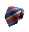 Secdtie Classic Striped Yellow Necktie