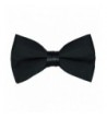 Creanoso Mens Black Bow Tie