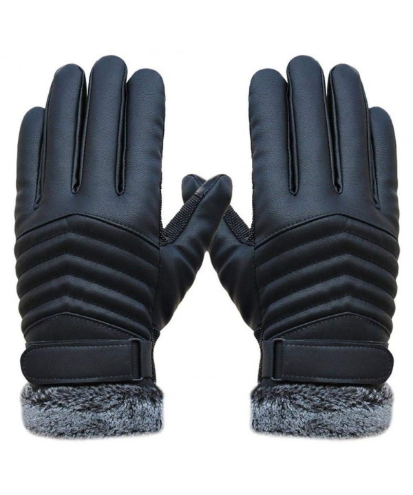 Datework Thermal Winter Leather Gloves