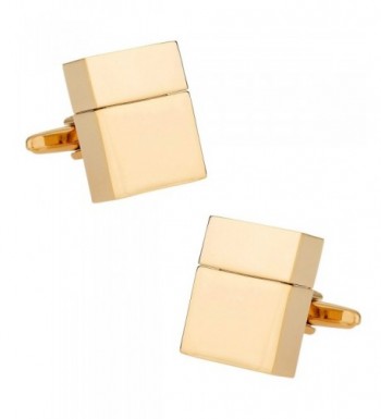 Cuff Daddy Flash Cufflinks Goldtone Presentation