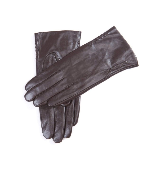 Winter Lambskin Leather Fleece Gloves