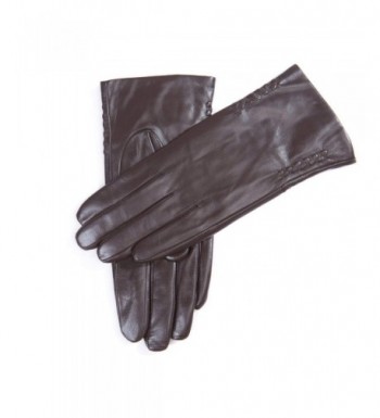 Winter Lambskin Leather Fleece Gloves