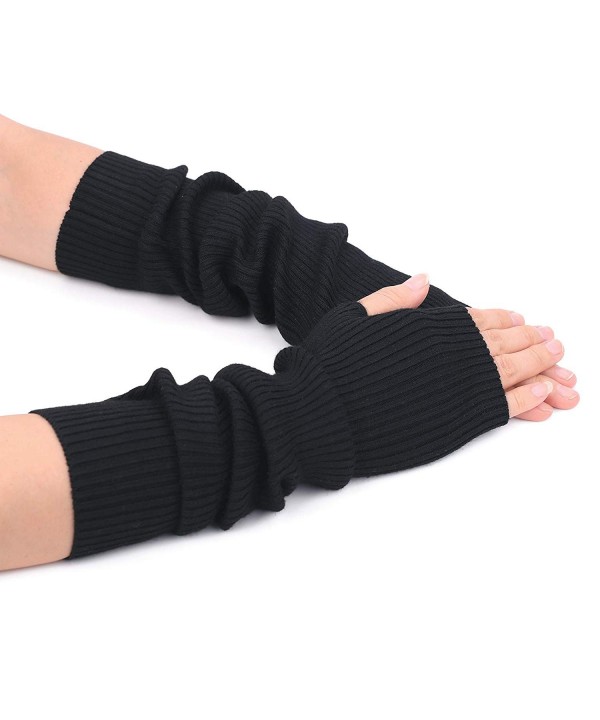 Women Fingerless Gloves Warmers Finger