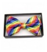 Unisex Wedding Tuxedo Bowtie Rainbow