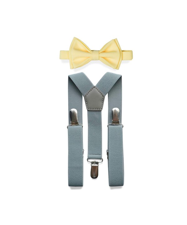 Suspenders Bow Tie Set Adult