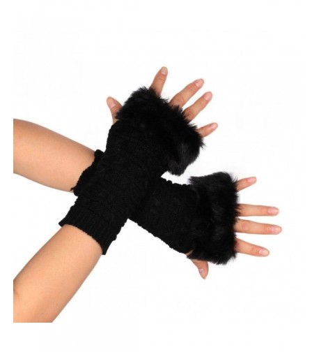 Amiley Winter Knitted Fingerless Gloves