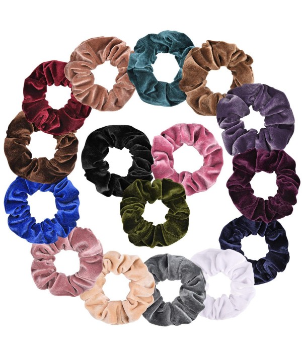 BATTOP Velvet Scrunchies Elastics Scrunchy