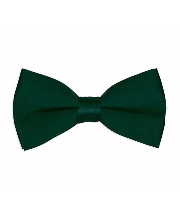 Fashion Pre tied Bowtie Finish Forest